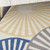 8' X 10' Beige and Blue Geometric Power Loom Area Rug