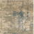 8' X 11' Beige And Blue Abstract Area Rug With Fringe