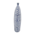 Fish Print Oval Ceramic Table Vase