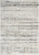 8' X 10' Cream and Gray Abstract Non Skid Area Rug