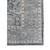 4' X 6' Gray And Dark Gray Wool Medallion Hand Woven Area Rug