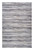 5' X 8' Blue and Gray Abstract Distressed Area Rug