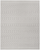 8' X 10' Gray and Ivory Moroccan Distressed Non Skid Area Rug