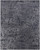 8' X 10' Black Gray and Ivory Abstract Hand Woven Area Rug