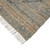 5' X 7' Orange Beige And Gray Oriental Hand Woven Area Rug With Fringe