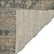 5' X 7' Orange Beige And Gray Oriental Hand Woven Area Rug With Fringe