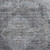 7' X 10' Gray and Silver Abstract Power Loom Worn Faded Area Rug