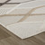 4' X 6' Cream and Beige Abstract Distressed Area Rug
