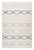 4' X 6' Cream and Beige Abstract Distressed Area Rug