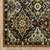 5' X 7' Red Tan And Ivory Medallion Area Rug