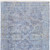9' X 12' Blue and Ivory Abstract Hand Woven Distressed Area Rug With Fringe