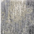 5' X 8' Gray And Ivory Abstract Shag Area Rug