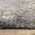 5' X 8' Gray And Ivory Abstract Shag Area Rug