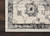 4' X 6' Cream and Gray Floral Medallion Distressed Area Rug