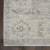 4' X 6' Gray and Dark Gray Floral Medallion Power Loom Area Rug
