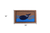 18" X 30" Brown Blue And Red Coir Whale Outdoor Door Mat