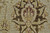 6' X 9' Gold Brown and Tan Wool Oriental Hand Knotted Area Rug
