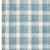 5' X 7' Blue And Ivory Wool Plaid Hand Tufted Area Rug