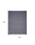 9' X 12' Navy Blue Abstract Washable Area Rug