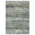 10' X 13' Green And Blue Geometric Area Rug