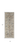 10' Red Tan and Blue Oriental Power Loom Worn Faded Runner Rug With Fringe