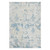 9' X 12' Ivory And Sky Blue Abstract Area Rug
