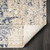 7' Runner Blue Floral Runner Rug