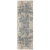 7' Runner Blue Floral Runner Rug