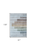 8' X 11' Beige Blue and Brown Striped Area Rug