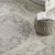 7' X 10' Ivory And Gray Floral Medallion Distressed Area Rug