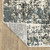 7' X 10' Ivory And Gray Abstract Area Rug