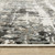 7' X 10' Ivory And Gray Abstract Area Rug