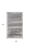 5' X 8' Gray Abstract Power Loom Area Rug With Fringe