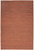 5' X 7' Brick Red Abstract Washable Area Rug