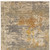 3' X 5' Beige And Gold Abstract Area Rug With Fringe