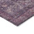 3' X 5' Eggplant Medallion Washable Indoor Outdoor Area Rug