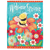 Welcome Spring Bee House Flag With Flowers - 603799935579