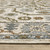 10' X 13' Ivory And Rust Floral Area Rug With Fringe