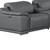 Battleship Gray Leather Power Reclining U Shaped Twelve Piece Corner Sectional With Console