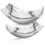 5" Silver Buffed Aluminum Decorative Bowl