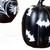 Set of Two Black And White Polyresin Tabletop Sculpture
