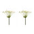 Set of Two 7" Green Artificial