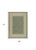4' X 6' Green Geometric Indoor Outdoor Area Rug