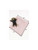 28" X 36" Pink And White Cotton Gingham Baby Blanket