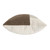24" Beige Brown Gray And Green Geometric Wool Blend Throw Pillow