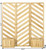 65" X 62" Brown Wood Rectangular Planter Box