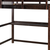 Espresso Twin Traditional Manufactured Wood and Solid Wood Bunk Bed