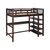 Espresso Twin Traditional Manufactured Wood and Solid Wood Bunk Bed