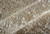 3' X 10' Taupe Ivory And Gold Abstract Runner Rug With Fringe