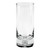 Set of Four Clear Mouth Blown Crystal Highball Glasses